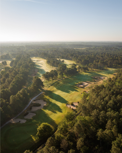 Immaculately maintained golf course in rural France, designed for strategic and enjoyable play.
